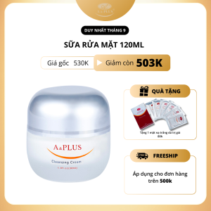 Sữa rửa mặt ngọc trai A&plus - 120ml