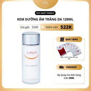 Kem dưỡng ẩm trắng da A&plus - 120ml